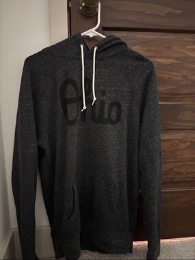 HOMAGE Charcoal Ohio Script Pullover Hoodie